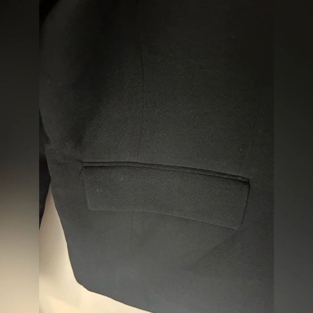 NWT The Drop Jones Classic Slim Blazer, Black, Size XL Minimalist Chic - Picture 3 of 9